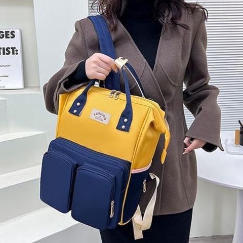 sac-à-dos-à-langer-jaune-marin