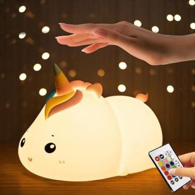 veilleuse-licorne-télécommande